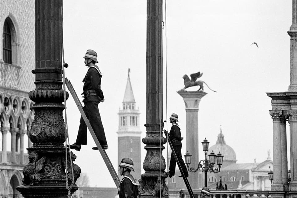 Alzabandiera a Venezia