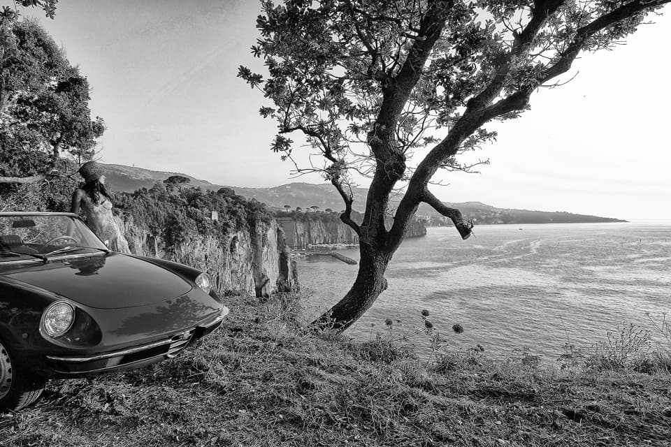 Alfa Spider Grand Tour b/n